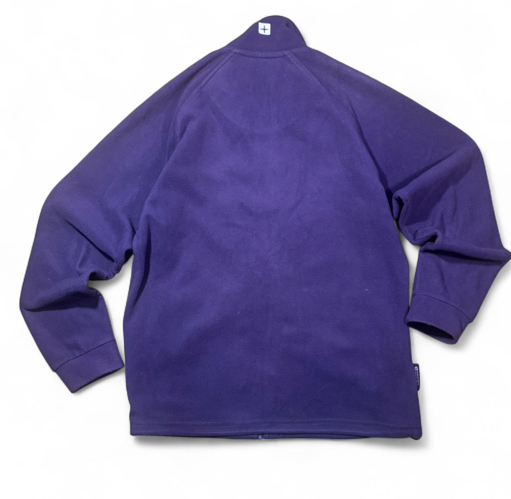 MOUNTAIN WAREHOUSE PURPLE FULL ZIP FLEECE JACKET UK 14 / M