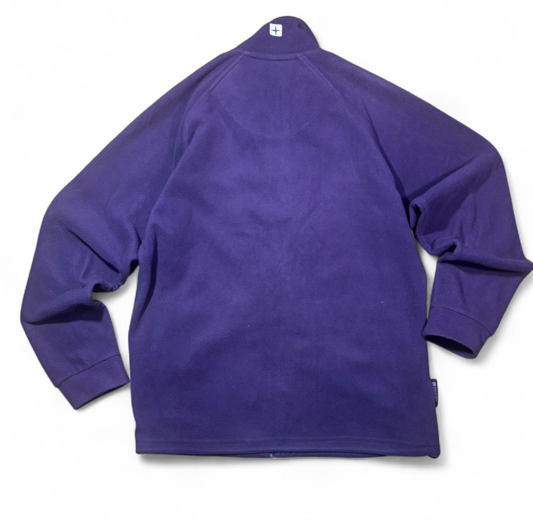 MOUNTAIN WAREHOUSE PURPLE FULL ZIP FLEECE JACKET UK 14 / M