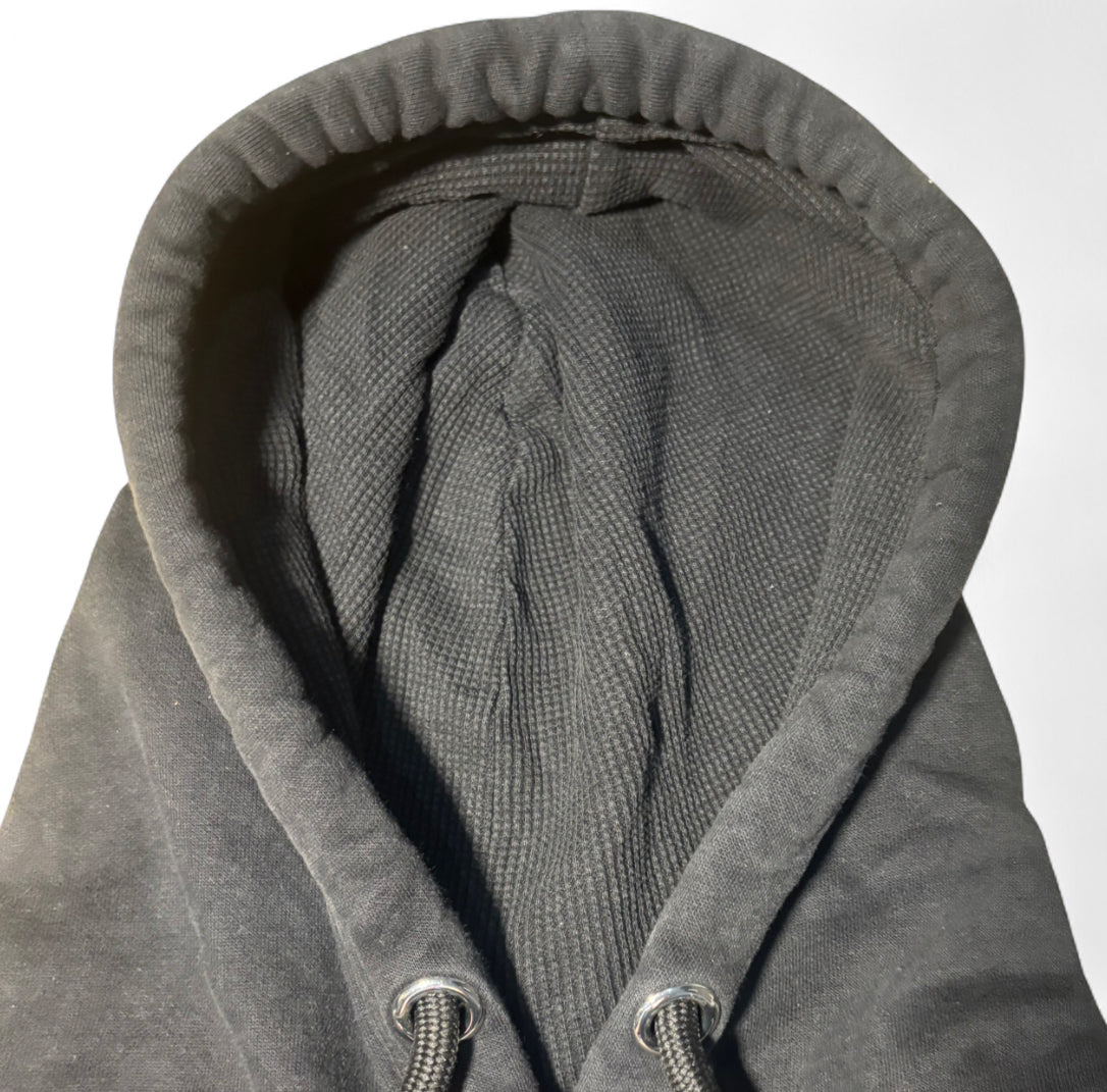 STACKER CLOTHING GODFATHER MOVIE BLACK GRAPHIC HOODIE M