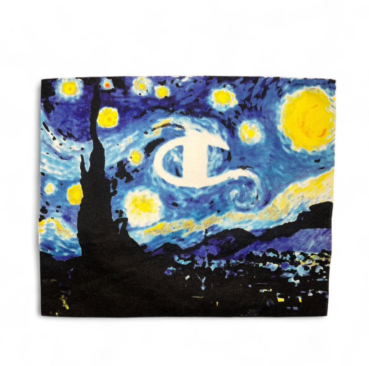 CHAMPION x MoMA STARRY NIGHT LONG SLEEVE TEE - GREY 2021 COLLAB