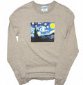 CHAMPION x MoMA STARRY NIGHT LONG SLEEVE TEE - GREY 2021 COLLAB