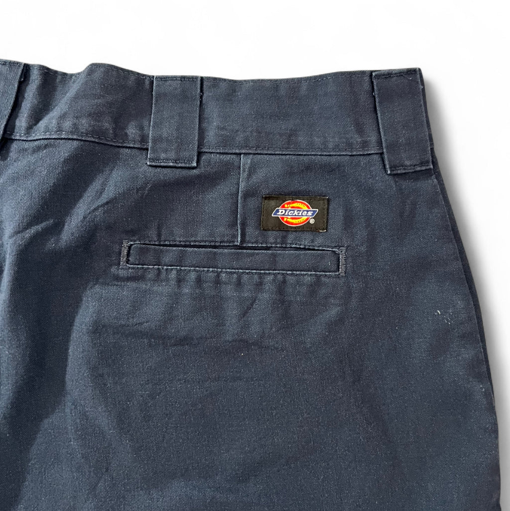 DICKIES REGULAR FIT CARGO SHORTS CUSTOM PAINT SPLATTER & PATCH W40
